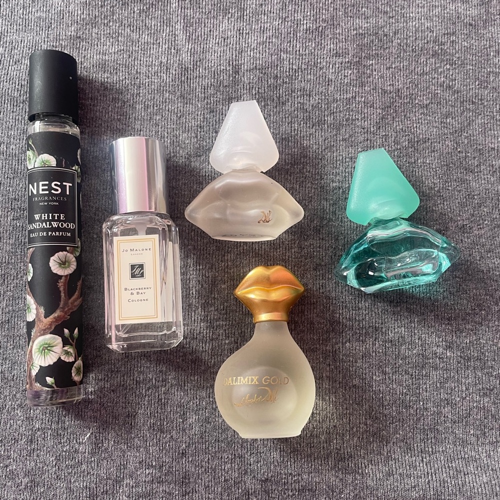 5 Mini/Sample Perfumes